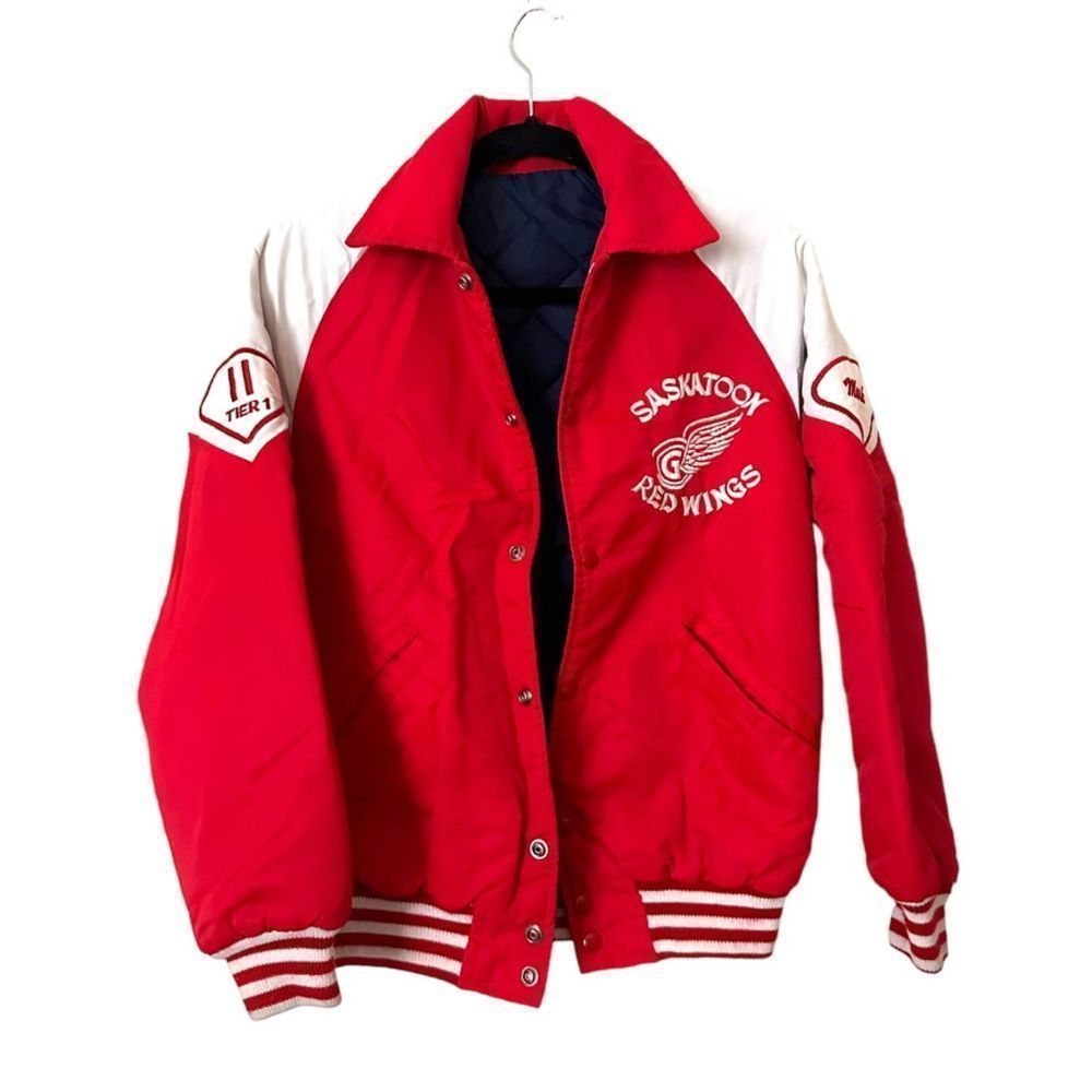SASKATOON RED WINGS‎ Vintage Bomber Jacket
